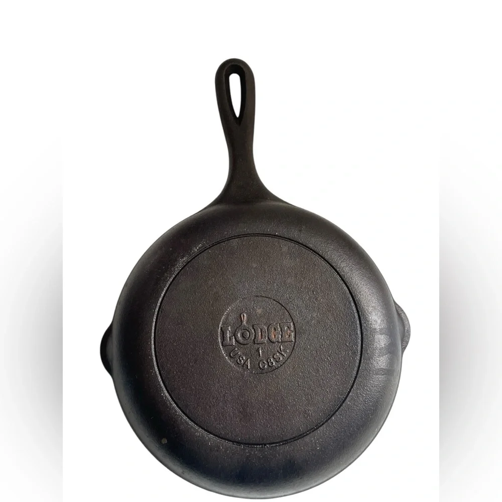 Lodge Cast Iron Skillet 1 C8SK Black Fry Pan Cooking Heavy Made in USA Cookware